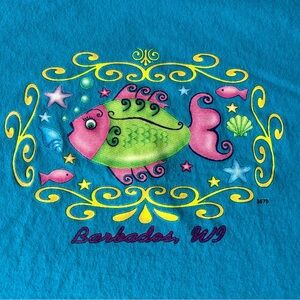 3 for $25 ~ Barbados Tee ~ Girls Size 6-8